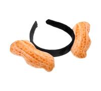 minkissy Funny Peanut Headband Creative Food-inspired Hair Band for Parties Festivals and Cosplay Cute Accessory for Girls and Women