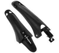 minkissy Garde-Boue pour VTT et Vélo, Protection Boue, Plastique Noir | Installation Facile, Usage Urbain et Campagne, Adaptabilité Polyvalente, pour Roue et Arrière