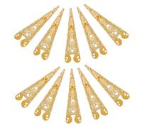 minkissy griffe d'ongle 10Pcs Anneau à clou en alliage not easy to rust pour Halloween et belly dancing accessoires pour femmes