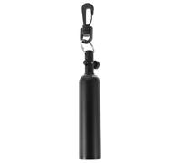 minkissy Hochet sous-Marin de Plongée Noir en Alliage D’Aluminium | Agitateur D’alerte pour Entraînement et Plongée, Prise Antidérapante, Usage Simple pour Débutants