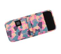 minkissy Housse Chauffante pour Biberon Bébé Usb, Protection Isotherme Camouflée Rose, Chauffe-biberon Portable, Contrôle Température, Utilisation Extérieure, Set Garçon et Filles,