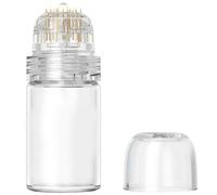 minkissy Hydra-Roller - Rouleau à micro-aiguilles - Applicateur de sérum - 20 micro-aiguilles - Flacon applicateur anti-âge - Réutilisable - 0 6 mm