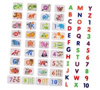 minkissy Jeu Apprentissage des Lettres Jeu De Stimulation Cognitive Puzzle Orthographe De Alphabet pour Garçon Fille Jouet Éducatif Association