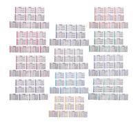 minkissy Jeu de Cartes d'Accords de Piano Portable Tableau Pratique pour Débutants Ensemble de Cartes Mémoire d'Accords de Musique Outil d'apprentissage et d'Exercices pour Améliorer la