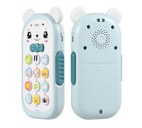 minkissy Jouet Téléphone Musical pour Bébé 6-12 Mois Jouet Éducatif avec Lumières et Sons Téléphone Portable Jouet 1 Pièce