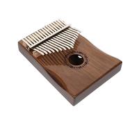minkissy Kalimba Portable Touches Bois Naturel Piano à Pouce Instrument Musical Compact pour Débutants