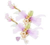 minkissy Kids Hair Clips with Tassels and Flowers Cute Hanfu Hair Accessories for Girls for Various Occasions Easy to Use and Comfortable