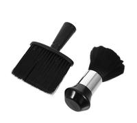 minkissy Kit de Brosse à Cheveux pour Hommes Brosse de Cou de Barbier Brosse de Rasage de Salon de Coiffure Brosse de Maquillage Poils Doux pour Des Cheveux Propres Et Sains