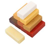 minkissy Kit de Réparation Cire Parquet et Meubles Bloc de Paraffine pour Retouche Rayures Pâte Réparatrice Bois pour Sols et Surfaces Intérieures et Extérieures Usage Maison et