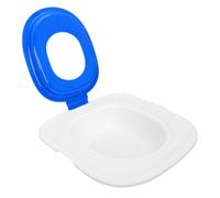 minkissy Kit D'entraînement à Propreté Inserts Modulaires en Plastique Bleu | Conception Multi-couches Antidérapante, Bord Surélevé Renforcé, pour Petits Espaces et Nouveaux Propriétaires