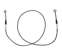 minkissy Lanière Magnétique Noire pour Bouchons d'Oreille Cordon de Sécurité Anti-Perte Compatible de Bruit Confortable et Polyvalente Portée Autour du Cou pour Sommeil et Protection