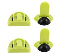 minkissy Loquets de Sécurité pour Garçon et Filles sans Perçage, Lot de 2, Couleur Verte, Protection Tiroir et Réfrigérateur, Verrous de Sécurité Bébé pour Armoires et Placards
