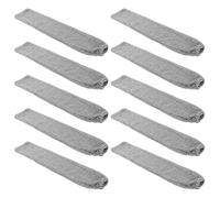 minkissy Lot de 10 Chiffons à Poussière Rétractables en Microfibre Recharge Flexible et Lavable pour Nettoyage sous Canapé Meubles et Électroménagers - Plumeau Anti-Poussière pour