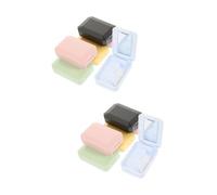 minkissy Lot de 12 Étuis De Rangement pour Piles Adaptateur De Voyage Nettoyant pour Lunettes Support en Spray Étui À Lunettes Organisateur De Machine pour Femmes - Étui en