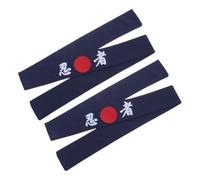 minkissy Lot De 2 Bandeaux De Chef Style Karaté Pour Garçons Et Filles Polyvalents Pour Le Sport Le Yoga Et Les Fêtes