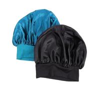 minkissy Lot De 2 Bonnets De Nuit À Haute Élasticité Pour Soins Capillaires Pour Chimiothérapie Sommeil
