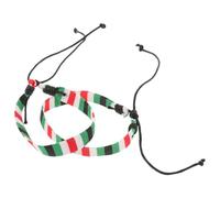 minkissy Lot de 2 Bracelets Tressés Réglables en Corde de Coton Bijoux Traditionnels Palestiniens pour Hommes et Femmes Accessoires Élégants pour Toutes Occasions