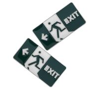 minkissy Lot De 2 Broches Phosphorescentes Pour Sacs À Épingles À Revers En Émail Phosphorescentes Pour Femmes Cœur Ananas À Amusant Pins Alliage Vert