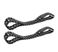 minkissy Lot de 2 Chenilles de en Plastique pour Modèle Rc Accessoires de Bricolage pour Tank Télécommandé Remplacement de Chenilles pour Robot Projets DIY