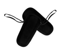 minkissy Lot de 2 Étuis Rigides Zippés en EVA Antichoc pour Thermomètre Auriculaire - Pochette de Rangement Compacte et Légère Compartiments Multi-Accessoires - Étui de Voyage Pratique