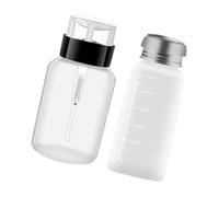 minkissy Lot de 2 Flacons de Dissolvant pour Vernis à de 200 Ml Anti-fuite Faciles à Utiliser pour Les Salons de Soins Personnels