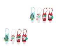 minkissy Lot De 2 Flacons De Voyage Vides De 30 Ml Style Dessin Animé Pour Parfum De Noël Réutilisables 5 Pièces X 2