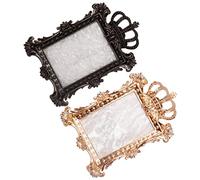 minkissy Lot De 2 Présentoirs À Vintage En Forme De Couronne Pour Mélanger Le Vernis À