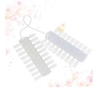 minkissy Lot De 2 Présentoirs De Vernis à Ongles Double Face 36 Couleurs, Roue D'entraînement Nail Art, Taille Unique, Usage Professionnel Et Personnel, Chaîne Pour Exposition