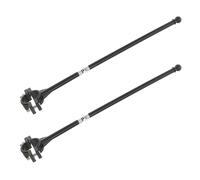 minkissy Lot de 2 Supports de Mât de Drapeau Vélo en Abs et Fibre de Verre, Surface Lisse, pour Guidon Noir, pour Publicité et Fêtes en Extérieur