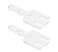 minkissy Lot de 2 Tendeurs de Fil pour Machine à Tricoter Barres de Tension Robustes, Adaptés aux Accessoires Addi King Express pour Usage Domestique et Technique