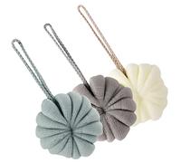 minkissy Lot De 3 Éponges De Bain En Loofah Pour Homme Et Femme Exfoliantes Et Naturelles