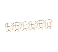 minkissy Lot De 3 Porte-éponges De Maquillage Élégants En Or Rose Support De Présentation En Forme De Croix Pour Éponges À Mélanger 2 Pièces X 3