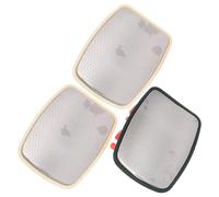 minkissy Lot de 3 Râpes pour Callosités des Pieds Lime Manuelle en Métal Poignée Ergonomique Grain Grossier pour Élimination Rapide des Peaux Mortes Couleurs Crème Jaune et Vert Foncé Soin