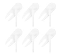 minkissy Lot de 6 Sets de Sets de Bouchons en Plastique PP pour Ballon d'exercice, Haute Fiabilité, Étanchéité Renforcée, Accessoires pour Pompe à Air et Lit Gonflable