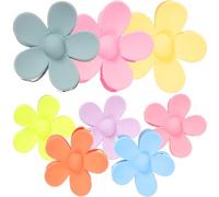 minkissy Lot De 8 Barrettes À Cheveux En Forme De Fleur Pour Femmes Et Filles Robustes Et Non Toxiques