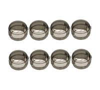 minkissy Lot De 8 Protège-boutons De Cuisinière Pour Garçon Et Filles, Transparents Noirs, Protection Sécurité Verrouillage, Compatible Boutons Brûleur à Gaz, Installation Facile, Usage Domestique