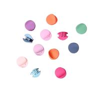 minkissy Lot de Mini Pinces à Cheveux Rondes Et Lisses en Forme de Macaron pour Filles Tout-petits Femmes Accessoires de Cheveux Amusants Et Élégants