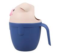 minkissy Louche à Eau pour Bébé Gobelet de Rinçage Design Cochon Tasse de Shampoing Bain Plastique PP pour Bain Garçon et Accessoire Ergonomique