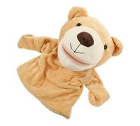 minkissy Main Ours Animale avec Bouche Mobile pour Garçon Fille Jeu Imagination Interactive et Développement Communication Parent Garçon Fille
