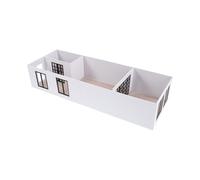 minkissy Maquette D'appartement 1:50 en Abs et Acrylique Plan Détaillé, Kit Complet pour Éducation Architecturale et Diorama de Train Miniature