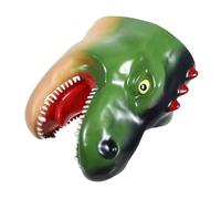 minkissy Marionnette Main Dinosaure Caoutchouc Souple Marionnette Doigt Animale pour Garçon Fille Imitation pour Jeu de Rôle et Histoires