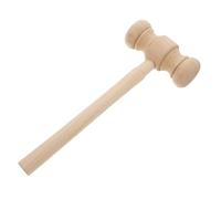 minkissy Marteau Juge Bois Solide pour Garçon Fille Mini Naturel pour Jeux de Rôle Accessoire Cosplay Halloween Sûr et Robuste pour Imagination