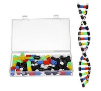 minkissy Modèle Double Hélice Kit Moléculaire Science Éducative Chimie Biologie Démonstration Scolaire Plastique Séparable