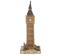 minkissy Modèle en Résine Big Ben Rétro Créatif, Grosse Figurine Architecturale Décorative et Pratique en Résine pour Maison et Hôtel