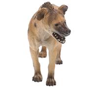 minkissy Modèle Hyène en Plastique pour Garçon et Filles Jouet Cognitif Animal Figurine Hyène Réaliste Jouet Éducatif pour Décoration de Maison 1 Pièce