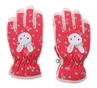 minkissy Moufles de Ski pour Garçon et Filles Résistantes à l'eau Coton Isolant et Serrage Ajustable, Ski Vélo de Montagne en Hiver
