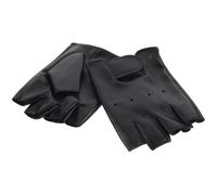 minkissy Moufles Demi-Doigts Confortables et Solide pour Garçon et Filles en Cuir Sport en Extérieur Pratique Vélo