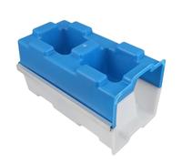 minkissy Moule à Briques en Plastique Réutilisable Design Emboîtable pour Mur en Ciment, pour Jardin et Extérieur, Outil Solide pour Pavés et Dalles