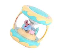 minkissy Musical Garçon Fille Tambour à Main Cartoon Lumière et Musique sans Piles Éducatif Précoce Moulin à Vent pour Garçon Fille Couleur Aléatoire Couleur Aléatoire