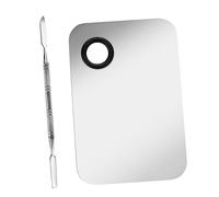 minkissy Nail Art En Coffret De 2 Plaques De Maquillage En Acier Inoxydable Barres De Tonalité Pour Créations Beauté